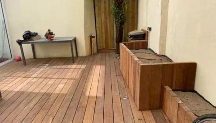 Réalisation d'une création de jardin par Numa Création, paysagiste à Coëx