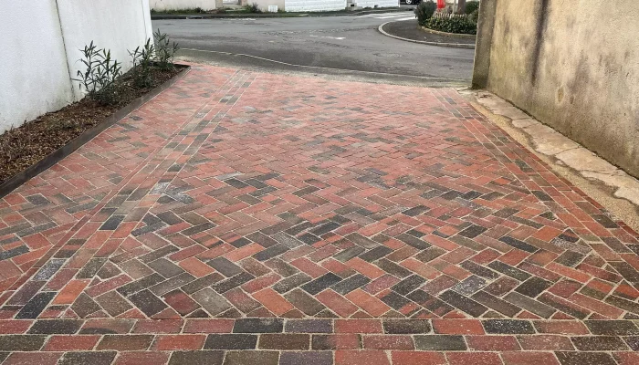 Réalisation d'une création de jardin par Numa Création, paysagiste à Coëx