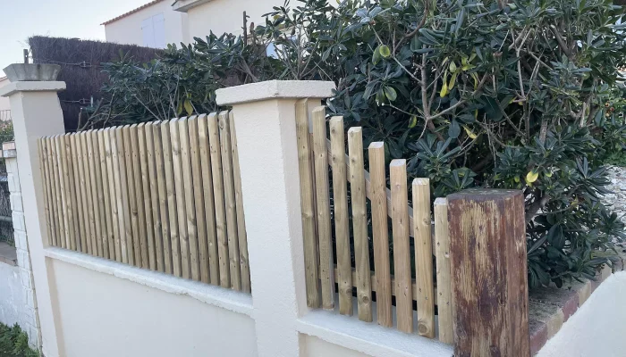 Réalisation d'une création de jardin par Numa Création, paysagiste à Coëx