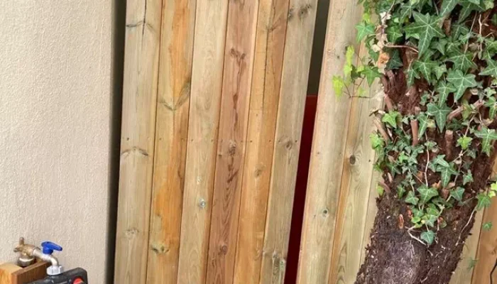 Réalisation d'une création de jardin par Numa Création, paysagiste à Coëx